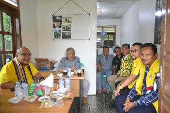 Ketua DPD GRANAT Provinsi Lampung melakukan inspeksi mendadak (sidak) ke Kantor Sekretariat DPC Granat Kota Metro